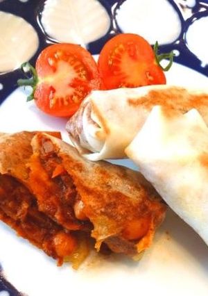 大豆のチリコンカンＤＥ春巻き-レシピのメイン写真