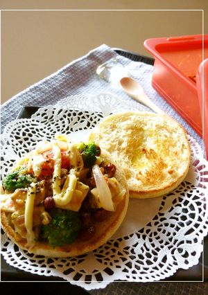 小豆とツナと野菜のカレー風味レンジ蒸し-レシピのメイン写真