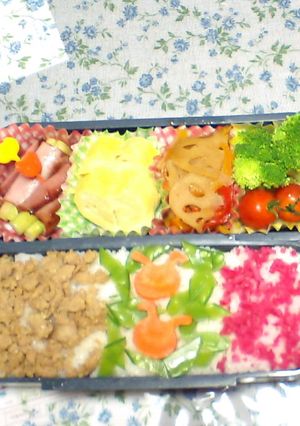 春色可愛いお弁当☆-レシピのメイン写真