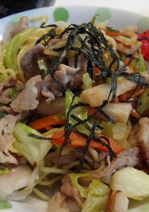 スタミナ塩焼きそば-レシピのメイン写真
