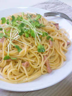 塩辛のパスタ 残ったお味噌汁で!!-レシピのメイン写真