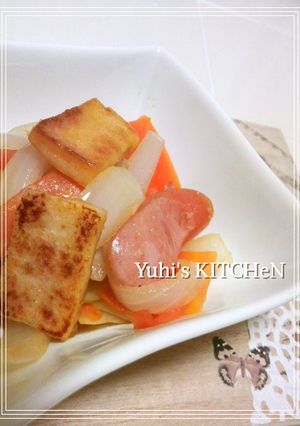華麗なる変身★ジャーマン高野豆腐-レシピのメイン写真