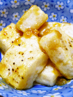 木綿豆腐の塩麹照り焼き(片栗粉衣付き)-レシピのメイン写真