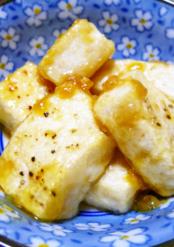木綿豆腐の塩麹照り焼き（片栗粉衣付き）-レシピのメイン写真