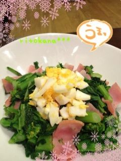 菜の花のバター炒め**簡単-レシピのメイン写真