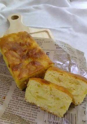 焦がしバターでりんごのパウンドケーキ-レシピのメイン写真
