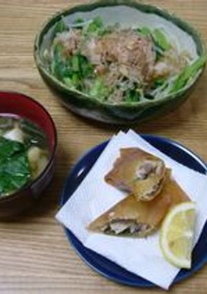 さんまとチーズの春巻き揚げ-レシピのメイン写真