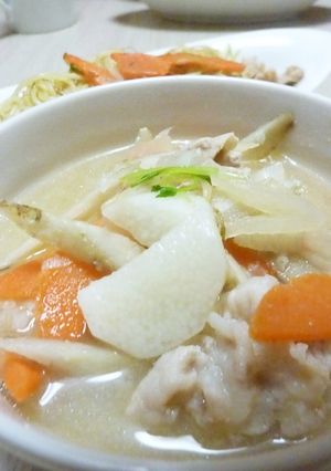 塩麹でほっこり☆長芋の豚汁☆-レシピのメイン写真