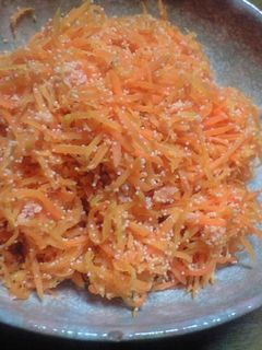 人参の明太子炒め-レシピのメイン写真