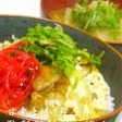 甘辛唐揚げの親子丼