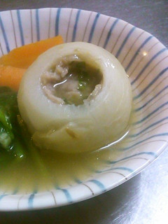 かぶの豚ひき肉詰め 和風-レシピのメイン写真