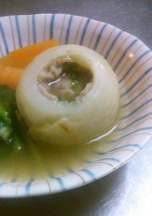 かぶの豚ひき肉詰め　和風-レシピのメイン写真