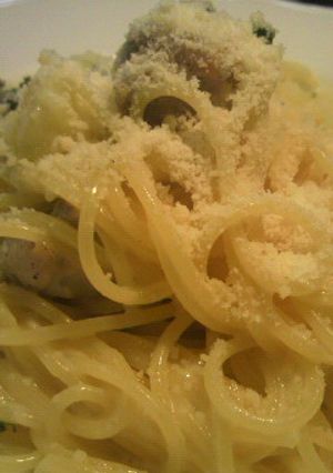 とりももとじゃがいものクリームパスタ-レシピのメイン写真