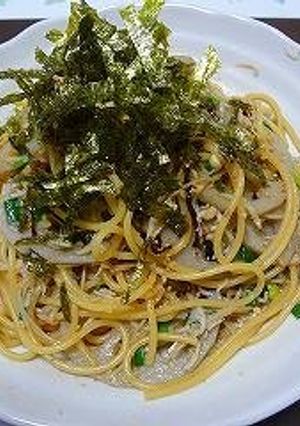 しらすとレンコンのスパゲッティ-レシピのメイン写真
