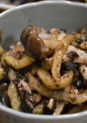 残った海苔使って大根の和え物-レシピのメイン写真