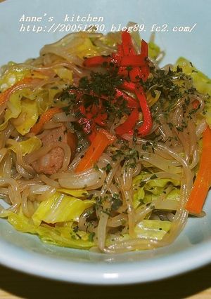 痩せたい人必見！しらたきの焼きそばもどき-レシピのメイン写真
