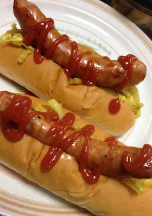 朝食にホットドック-レシピのメイン写真