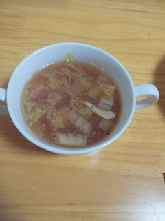 ベーコンと白菜のスープ-レシピのメイン写真