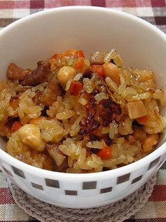 炊飯器で中華おこわ-レシピのメイン写真