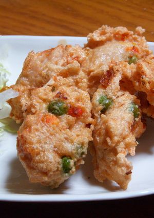 鳥ひき肉とミックスベジタブルのから揚げ-レシピのメイン写真
