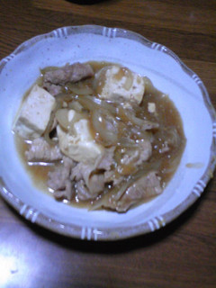時短!ボリューム肉豆腐!-レシピのメイン写真