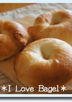 練乳bagel-レシピのメイン写真