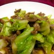 またまた!砂ずりと春キャベツの塩麹炒め