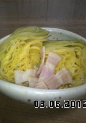 トロトロ春キャベツうま煮-レシピのメイン写真