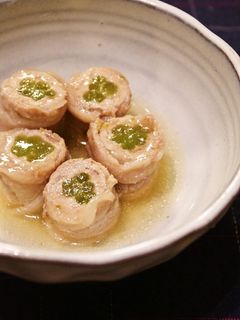 蕗の豚肉巻き煮-レシピのメイン写真
