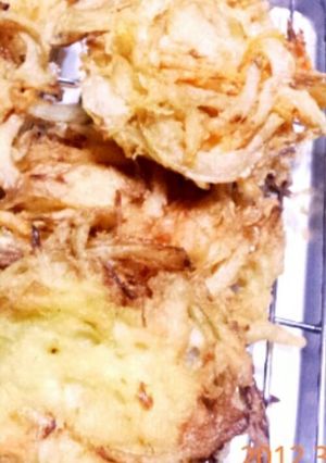 節約★サックサクのかきあげ♪-レシピのメイン写真