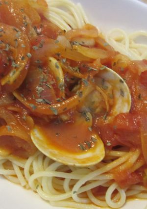 ハマグリのパスタ-レシピのメイン写真