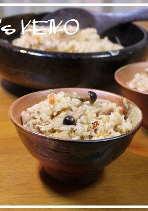 【農家のレシピ】五目炊き込みご飯-レシピのメイン写真