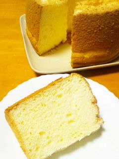 ノンオイル♪ヨーグルトシフォン-レシピのメイン写真