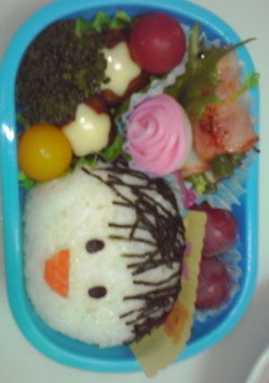 キャラ弁 男の子 通園弁当-レシピのメイン写真