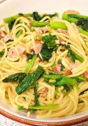 チマ・ディ・ラパのパスタ・ぺペロンチーノ-レシピのメイン写真