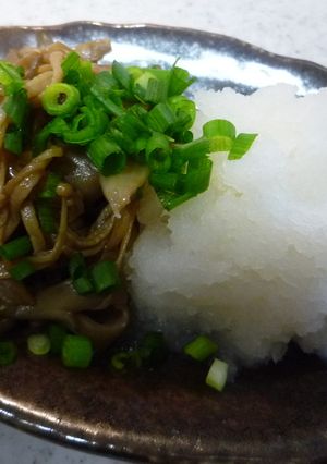 ♡☆簡単おつまみ♪きのこ炒めのおろし添え-レシピのメイン写真
