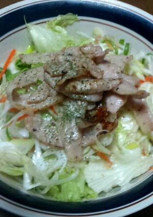 野菜を食べよう！トントロサラダ♪-レシピのメイン写真
