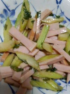 セロリの中華和え-レシピのメイン写真