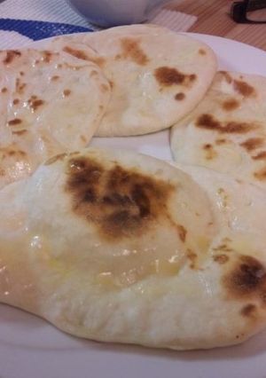 ＨＢ＊ホエー使ってもっちりナン-レシピのメイン写真