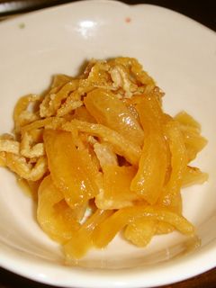 大根と油揚げの炒め煮?-レシピのメイン写真