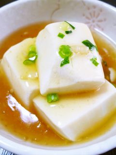 塩麹生姜あんかけ豆腐-レシピのメイン写真