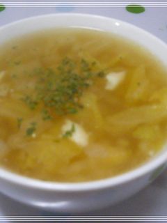 鯛の中骨で♪鯛と白菜のスープ-レシピのメイン写真