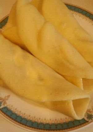 レンジで♪ホットケーキのくるっと手巻き-レシピのメイン写真