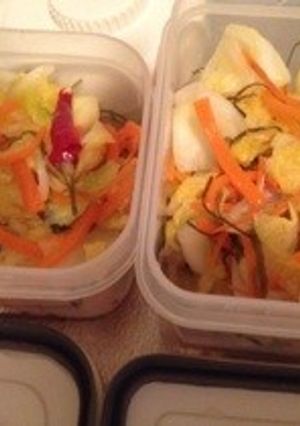 カンタン❤白菜のお漬物(^-^)ノ-レシピのメイン写真