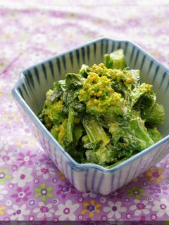 * 菜の花の柚子こしょうマヨネーズ和え♪-レシピのメイン写真