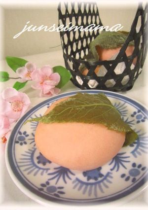 もっちり✿桜餅風パン-レシピのメイン写真