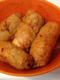レンジで韓国風豚のネギ巻き-レシピのメイン写真