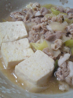 肉豆腐♪豚コマで安くて美味しく-レシピのメイン写真
