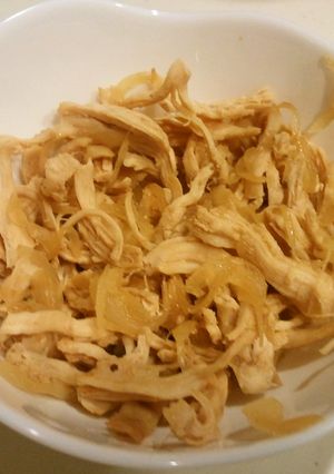 簡単☆玉ねぎと鶏肉の和え物-レシピのメイン写真