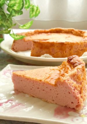 パルスイート使用★紫いものチーズケーキ-レシピのメイン写真